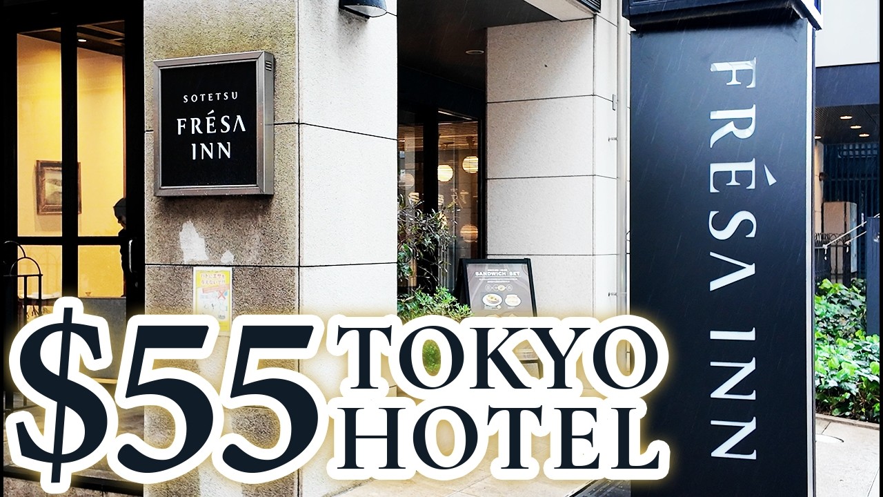Can You Really Stay in Tokyo for $55? 🌸 Akasaka Station 1 Min · Night Sakura & Hie Shrine Walk