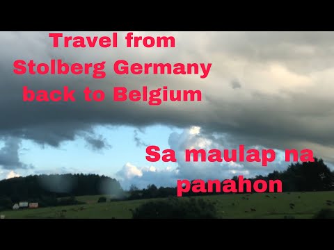 Travel from Stolberg Germany back to st vith.adventure, travel.