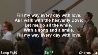 Miniatura del video "Fill My Way Everyday With Love:Peace Peace : Cloverdale BIbleway"