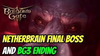 Baldur's Gate 3 | Netherbrain Final Boss and Ending