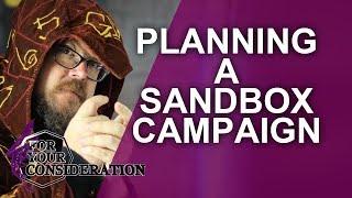 How to plan a D&D Sandbox Campaign