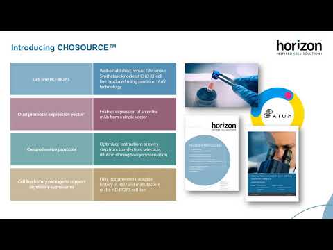 Introduction to Horizon Discovery's CHOSOURCE™ platform