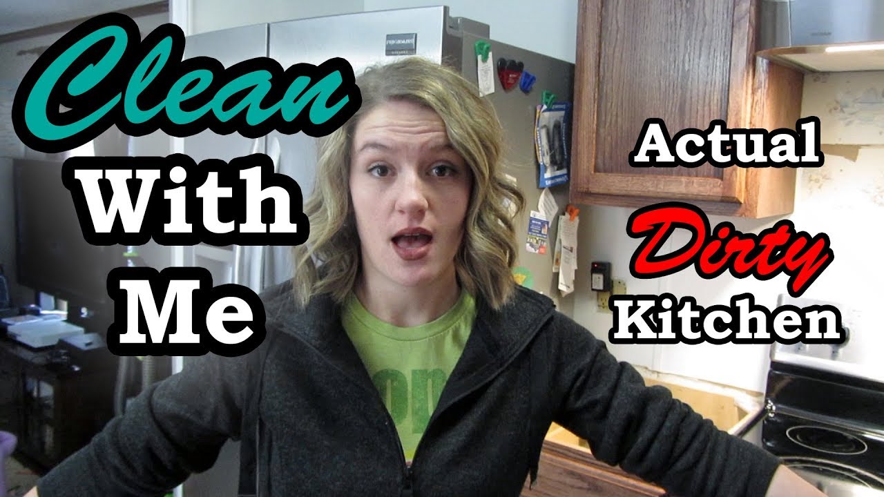 CLEAN WITH ME | KITCHEN | Post Christmas And Being Sick Clean: Kitchen