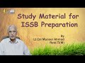 Study material  notes bookss  issb preparation
