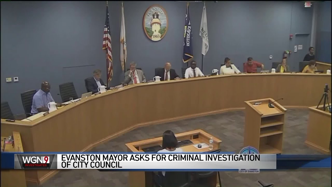 Evanston mayor requests criminal investigation into entire city council
