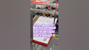 Is it really good for the conveyor of express envelope bags to use suction cups? #technology #paper