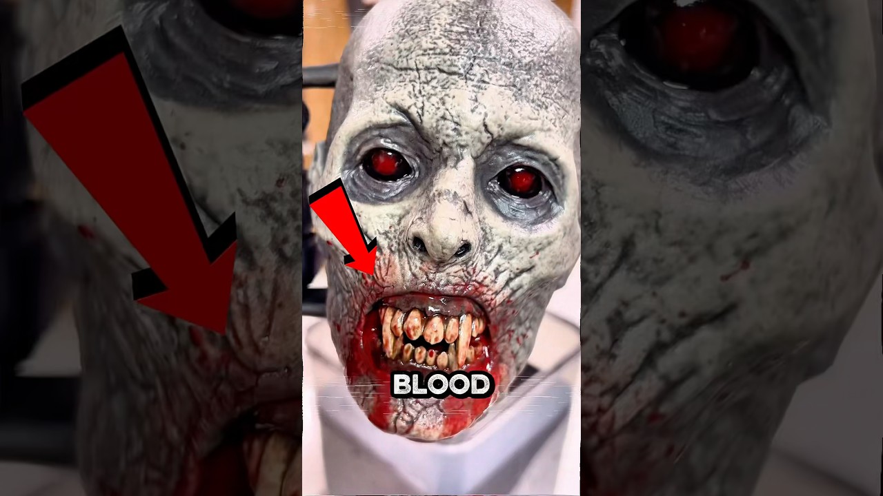 He Dipped a Zombie Mug in Liquid… and the result is so terrifying 😱🩸