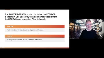 Radio Shop Chat - PAWR: Platforms and Testbeds for Wireless Experimentation and Data Collection
