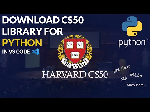 How To Import/Download CS50 Library/Module In Python Interpreter - Use CS50 Library In VS Code