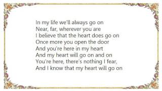 Céline Dion - My Heart Will Go On Love Theme from Titanic DVDLive Lyrics