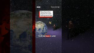 Nasa launches mission to save falling telescope. #Swift #Nasa #BBCNews