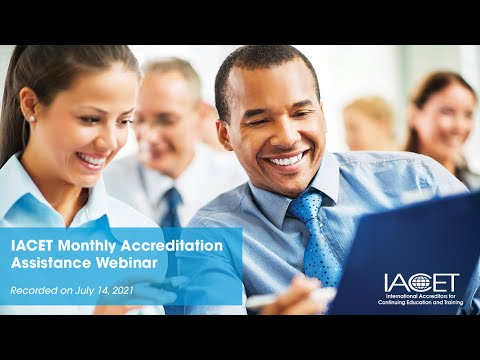 July 2021 Accreditation Assistance Webinar