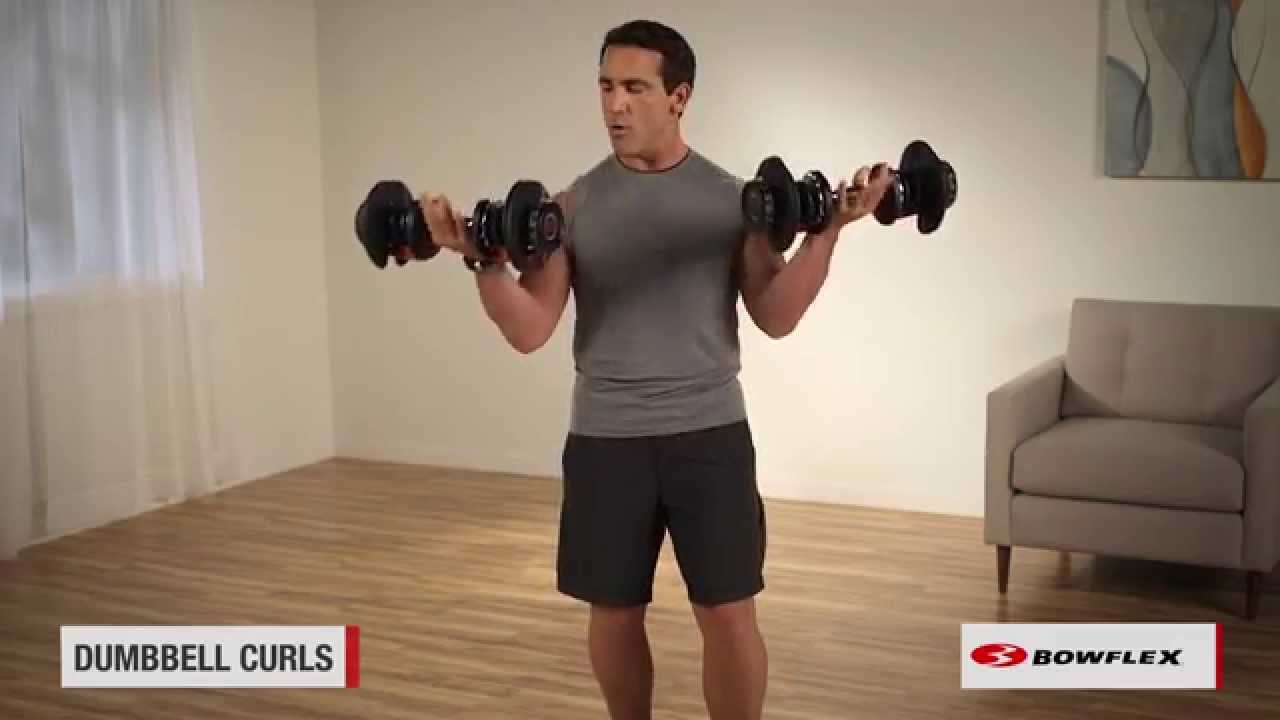 Getting ripped with BowFlex's 'smart dumbbells