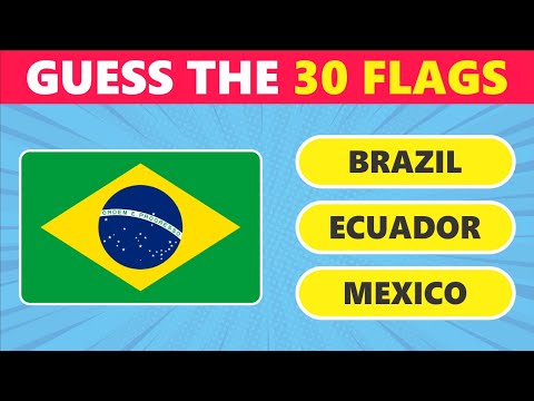 Guess the flag, IMPOSSIBLE level: There will be 30 countries for