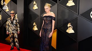 Charlotte Lawrence at the 66th GRAMMYs  2024 - Red Carpet | February 4, 2024