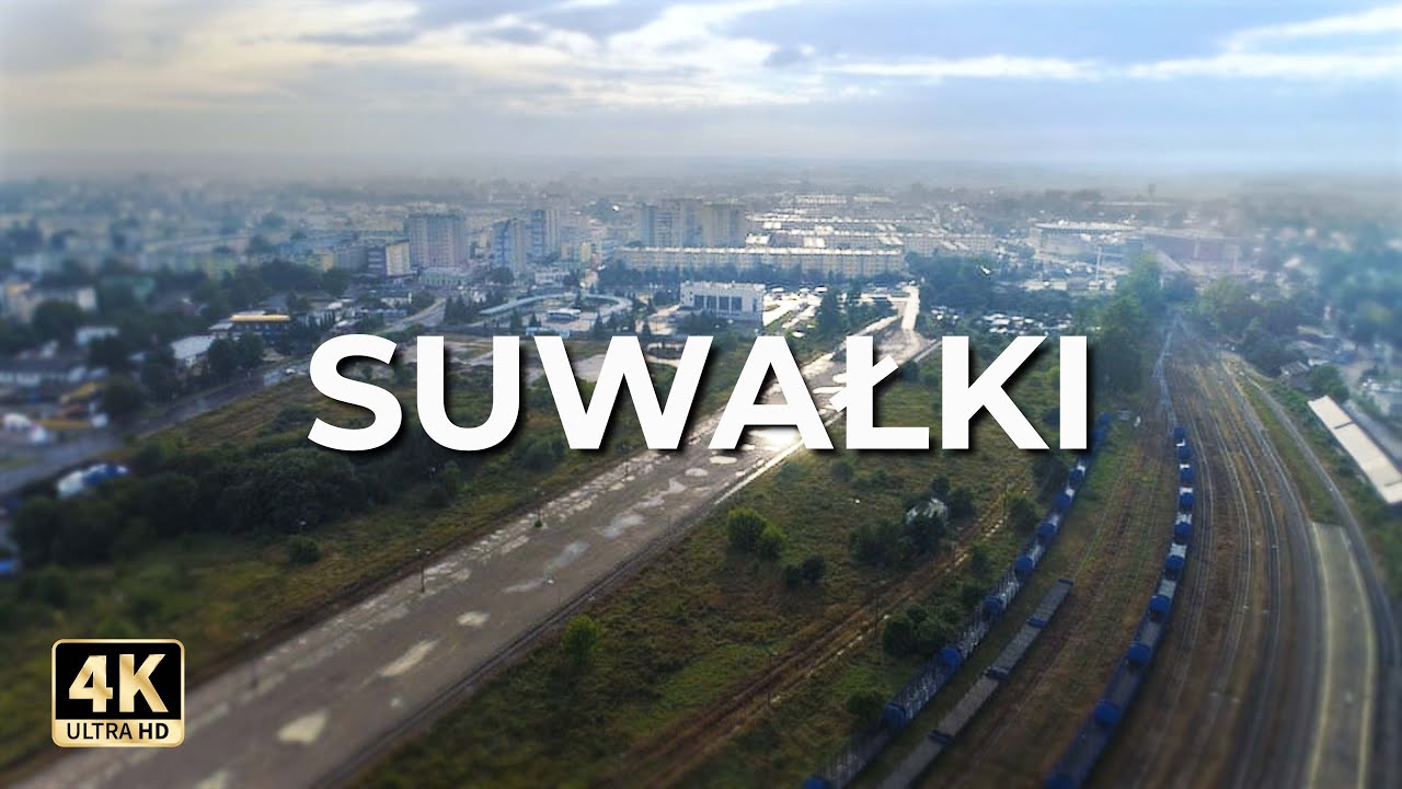 Suwałki z drona | LECE W MIASTO™ [4k]