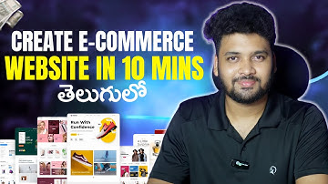How to Create an E-Commerce Website in 2025 | Online Store in Telugu