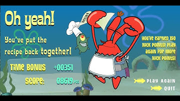 SpongeBob SquarePants Game - Friend or Foe Trash Bash - Full Playthrough (720p)