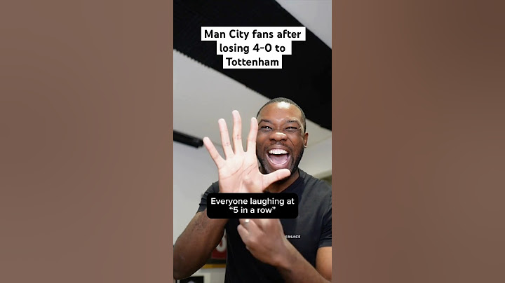 Man City fans after losing 4-0 to Tottenham… #shorts