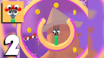 Fork N Sausage - All Levels 26-46 Gameplay Part 2 (Android, iOS)