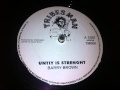 Capture de la vidéo Barry Brown - Unity Is Strength 12''