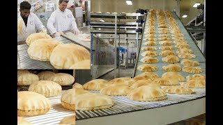 Awesome Automated Bakery Production Line on Food Factory  Delicious Donuts and Cake Making Machines