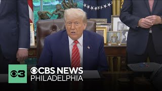 President Trump announces new trade deal with UK