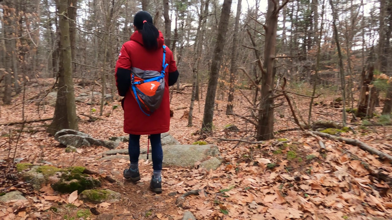 Hiking Long Hill and Main Loop, Beverly, MA in 4K