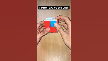 T Perm : 2×2 Rubik