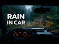 Rain on Car Window 🌧️ 3 Hours for Deep Sleep (No Music)
