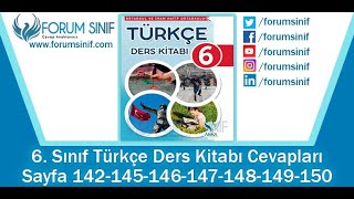 6. Sınıf Türkçe Ders Kitabı 142-145-146-147-148-149-150. Sayfa Cevapları ANKA Yayınevi Resimi