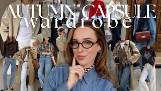 Details HOW TO BUILD A 10 PIECE CAPSULE AUTUMN WARDROBE | Classic highstreet basics & my wardrobe essentials Guide