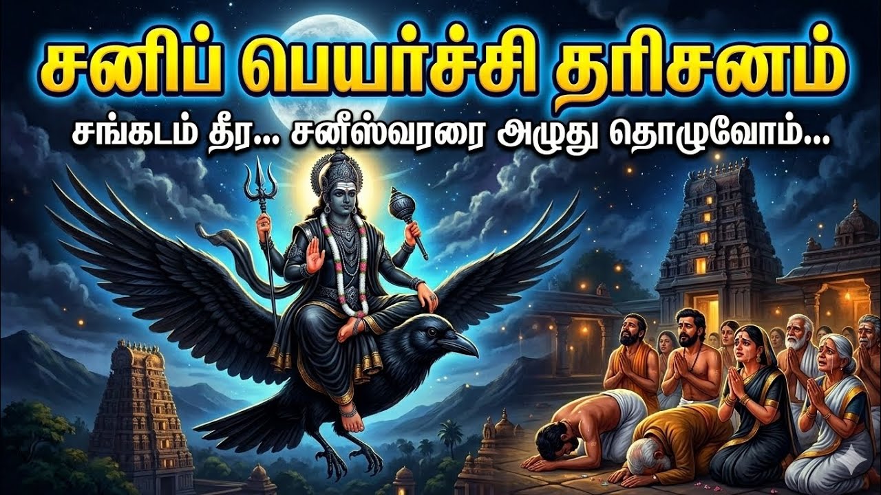 🔱 ஈஸ்வரா சனீஸ்வரா | கர்ம வினை தீர்க்கும் சக்திவாய்ந்த சனி பக்தி பாடல் | Shani Devotional Song Tamil