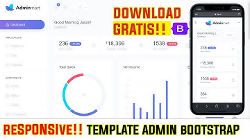 DOWNLOAD GRATIS||TEMPLATE ADMIN BOOTSTRAP DASHBOARD