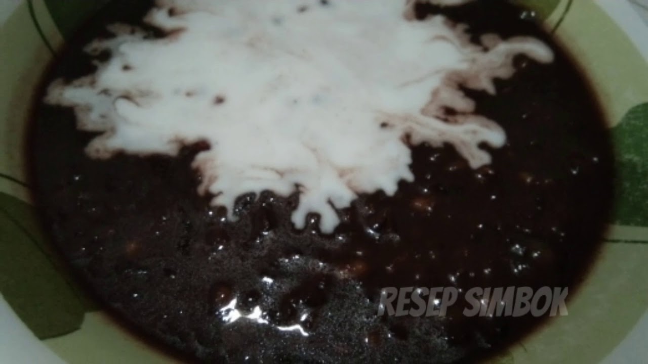 Cara Bikin Bubur Ketan Hitam Cepat Empuk YouTube