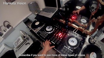 Old Skool Vinyl skratching - Left hand vs Right Hand