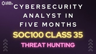 Threat Hunting in Cybersecurity - Getting Started in 2025 - SOC100-5