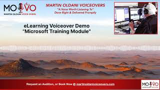 eLearning Voiceover Demo Spot, "Microsoft Training Module", by Martin Oldani Voiceovers, LLC