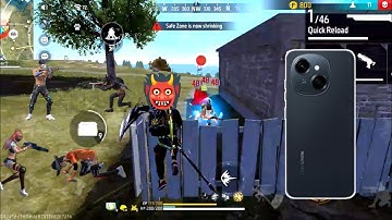 Free Fire📱 New Phone Tecno Spark Go 1⚡Test Game 🎮 90% Headshot Rate❤️😈
