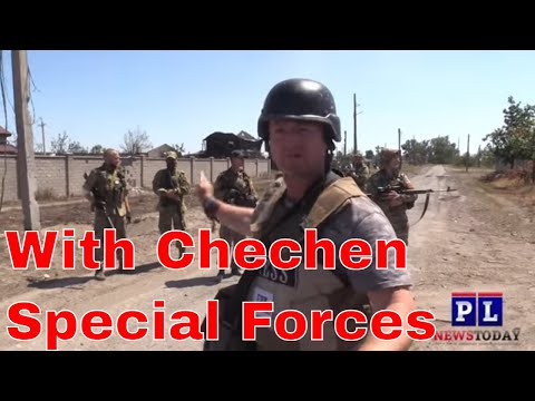 With Chechen Special Forces Near Lisischansk In Newly Russian Controlled Territory