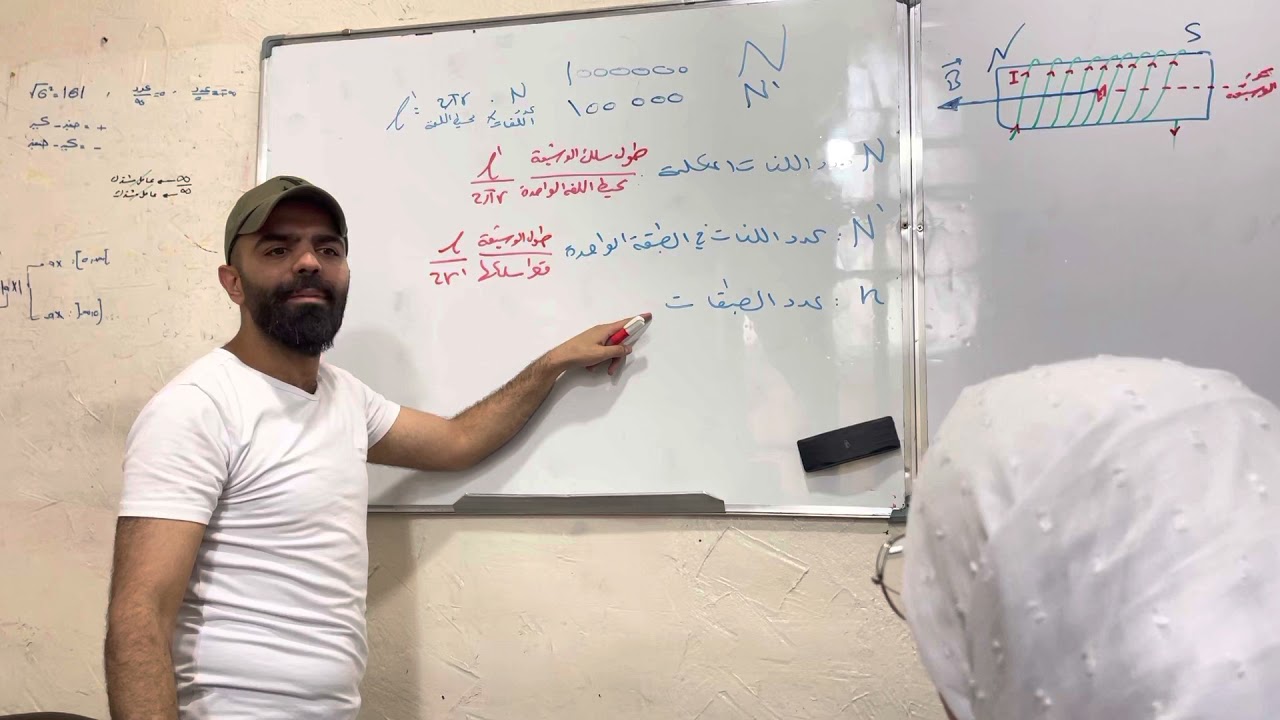 الطريقة الأسهل لحساب عدد لفات الوشيعة وعدد طبقاتها  وماذا يستفاد منها