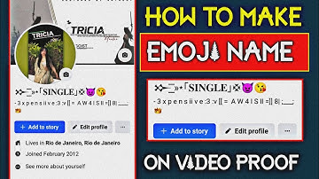 Emoji Name New Update 2024 | How to Make Emoji Name Facebook Account| Emoji Name Fb