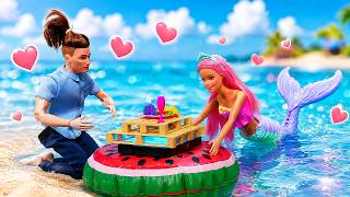 Ken y su cita con una sirena en el mar