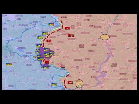 Движения ЗСУ Украины в Харьковской области на карте.