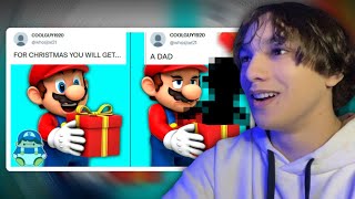 SMG4 | Mario opens Christmas Presents sent by YOU! (Reaction)