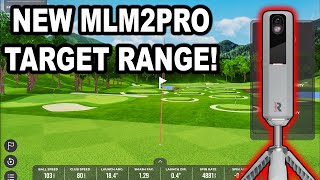RAPSODO MLM2PRO UPDATE!  NEW Target Range Golf Simulator Software