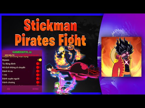 Stickman Pirates Fight MOD Menu: Xu, Kim Cương, Bất Tử, Vô hạn Ki Mới Nhất