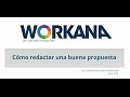 Cómo redactar una buena propuesta | Workana