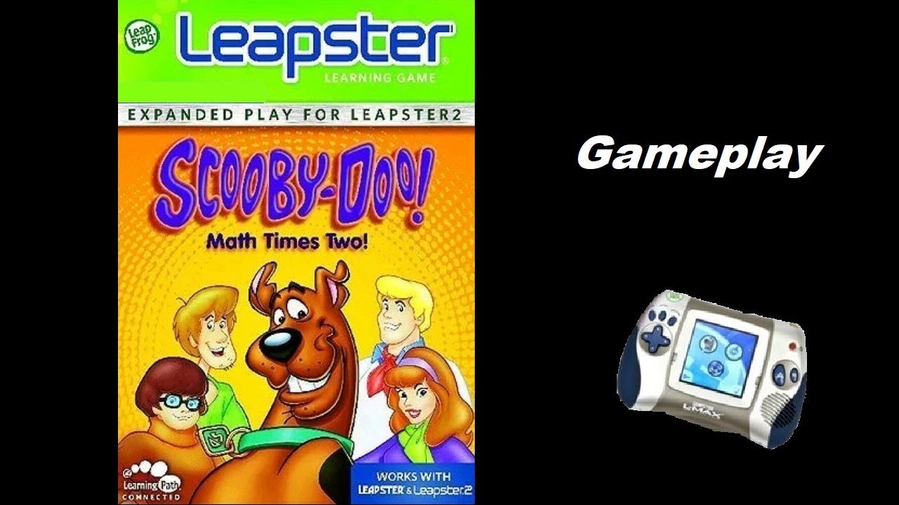 LeapFrog Leapster 1 & 2 Learning Game Scooby-doo Math Times Two for sale online 
