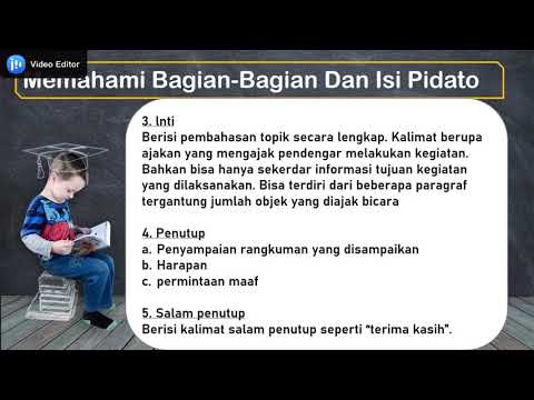 Video: Bagian pidato mana yang penuh perhatian?